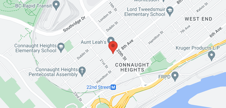 map of 2031 EIGHTH AVENUE